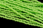 11/0 Opaque Light Lime Charlotte Cut Seed Bead (1/2 Kilo) Preciosa #53410