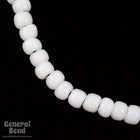 33/0 White Alabaster Glass Seed Bead-General Bead