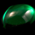 13mm x 18mm Emerald Oval Cabochon #FGE019-General Bead