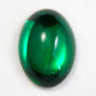 13mm x 18mm Emerald Oval Cabochon #FGE019-General Bead