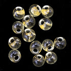 4mm Silver Lined Gold Magatama Bead-General Bead