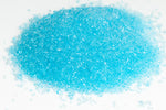 Transparent Baby Blue Glass Microbeads