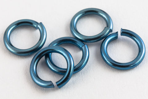 5mm Baby Blue Niobium Jump Ring 20 Gauge #NFC015-5-General Bead