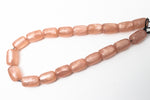 16" Strand 21mm x 14mm Old Rose Barrel Resin Beads (19 Pcs) #RES202