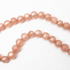 16" Strand 19mm Old Rose Round Resin Beads (23 Pcs) #RES201