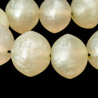 16" Strand 19mm x 20mm Champagne Resin Saucer Beads (25 Pcs) #RES503