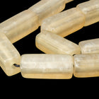 16" Strand 22mm x 7mm Champagne Rectangle Resin Beads (18 Pcs) #RES507