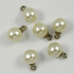 8mm Faux Pearl Round Drop-General Bead