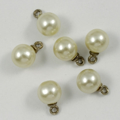 8mm Faux Pearl Round Drop-General Bead