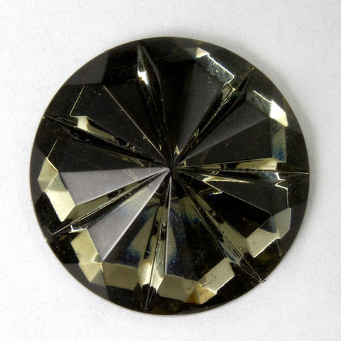 18mm Black Diamond Seven Petal Cab #2246-General Bead