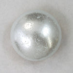 18mm Pearly White Dome Stud-General Bead