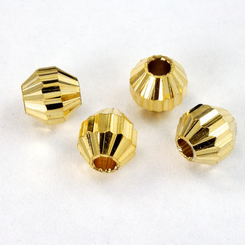 6mm Grooved Octagon Bead #2425-General Bead
