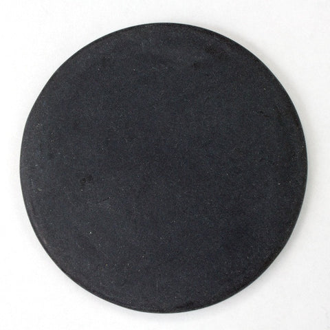 40mm Matte Black Circle Blank-General Bead