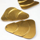 35mm Brass Stepped Triangle (2 Pcs) #2627-General Bead