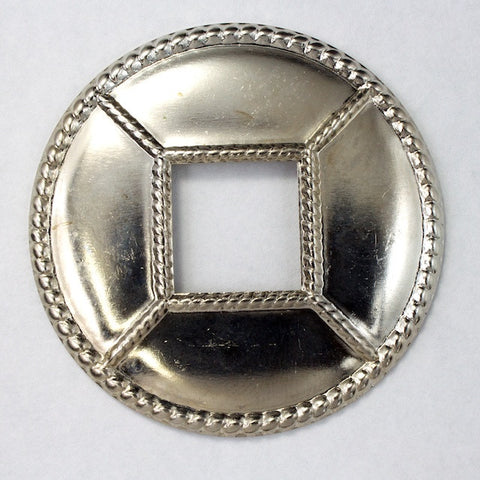 40mm Silver Concho #2841-General Bead