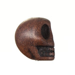 14mm Brown Howlite Skull-General Bead