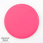 40mm Dark Pink Round Blank (2 Pcs) #4793-General Bead
