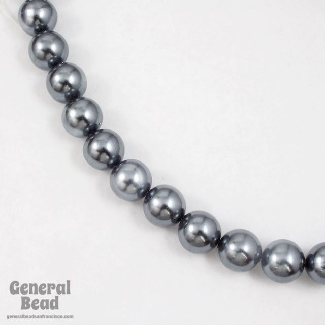 11mm Gunmetal Pearl (6 Pcs) #5054 – General Bead