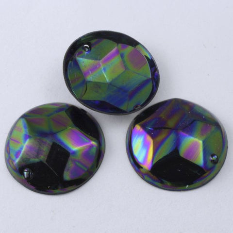 16mm Jet AB Star Dome Sequin-General Bead