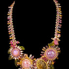 Sherbet Sparkle Collar Necklace-General Bead