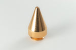 15mm Gold Spike with Screw #SPIKE10