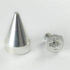 15mm Silver Spike with Screw #SPIKE7