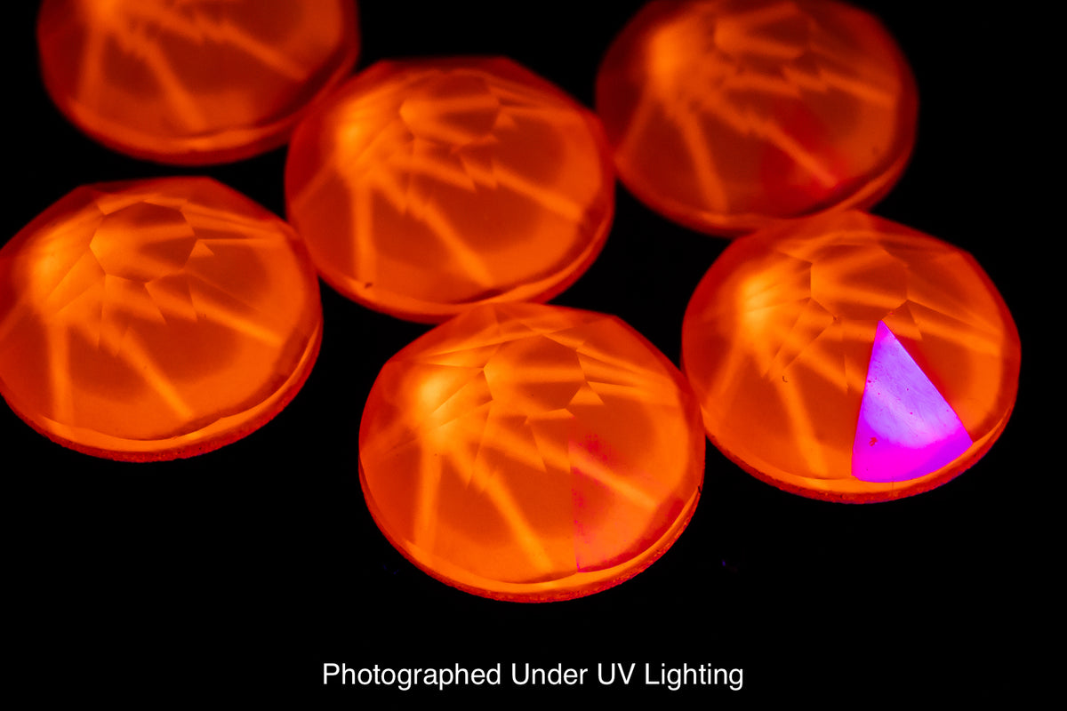 Swarovski 2088 Crystal Electric Orange Flat Back Rhinestone (16ss