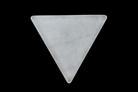 45mm Matte Clear Triangle Blank #UP335-General Bead