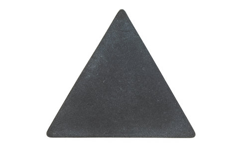 48mm Matte Black Triangle Blank #UP394-General Bead