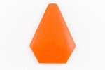 36mm Orange Shield (2 Pcs) #UP522-General Bead