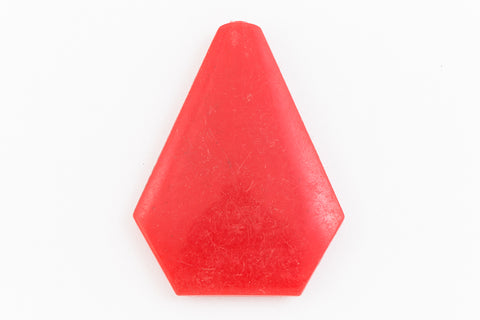 36mm Red Shield (2 Pcs) #UP523-General Bead