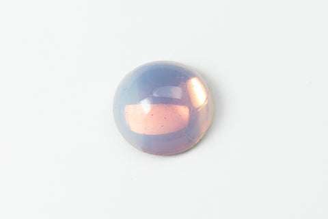 Vintage 8mm Light Pink Opal Round Cabochon #XS129-A-Sm