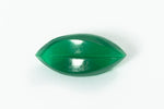 Vintage 7mm x 15mm Opal Green Leaf Point Back #XS184-B