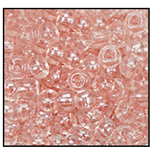 07612- Transparent Light Rose Luster Czech Seed Beads