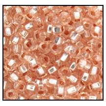07712- Silver Lined Light Rose Czech Seed Beads