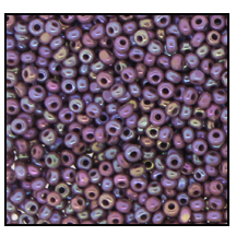 24040- Op. Lavender Iris Czech Seed Beads
