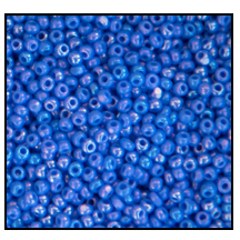 34040- Periwinkle Iris Czech Seed Beads
