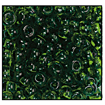 50290- Transparent Olive Czech Seed Beads