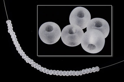 00050M- Matte Crystal Czech Seed Beads