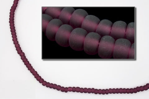 20060M- Matte Amethyst Czech Seed Beads