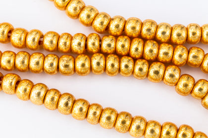 18583- Yellow Gold Terra Metallic Czech Seed Beads