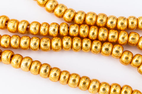 18583- Yellow Gold Terra Metallic Czech Seed Beads