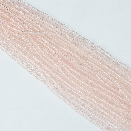 BL1166- Transparent Petal Pink Czech Seed Beads