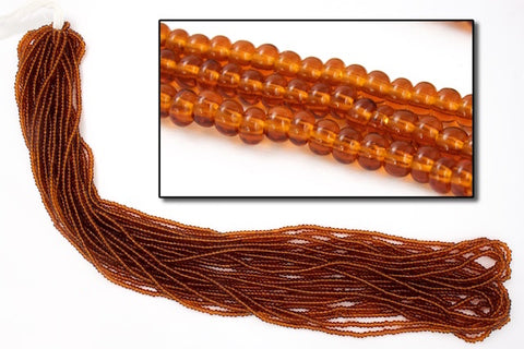 10110- Dark Goldenrod Czech Seed Beads
