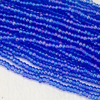 61300- Sapphire AB Czech Seed Beads