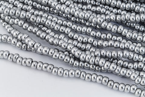 01700- Pearl Silver Czech Seed Beads