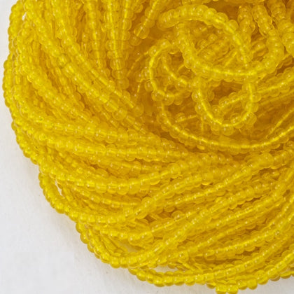 80010- Transparent Yellow Czech Seed Beads