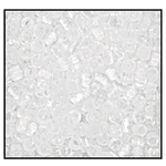 9/0 Satin White 3-Cut Czech Seed Bead (10 Hanks) Preciosa #05051