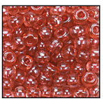 6/0 Transparent Rose Luster Czech Seed Bead (1/2 Kilo) Preciosa #07622