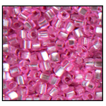 11/0 Silver Lined Pink 2 Cut Czech Seed Bead (1/2 Kilo) Preciosa #18275
